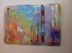 Pokémon Charizard en Reshiram GX tag team, Ophalen of Verzenden, Zo goed als nieuw, Losse kaart