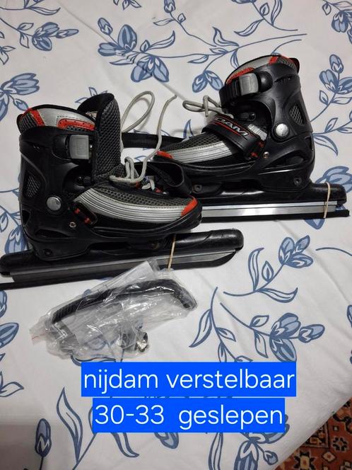 Nijdam verstelbaar 30-33, Sport en Fitness, Schaatsen, Gebruikt, Combinoren, Nijdam, Ophalen of Verzenden