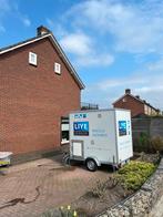 Mobiele badkamer douchewagen nooddouche huren, Ophalen