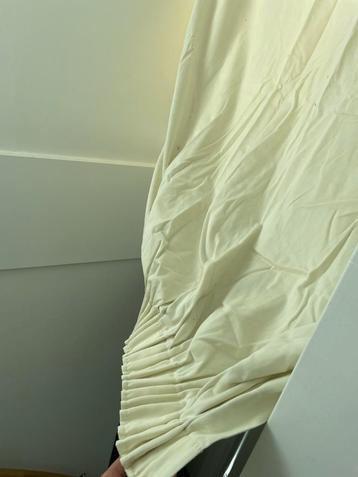 3 Gordijnen crème wit IKEA 50 cm breed beschikbaar voor biedingen