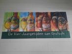 Te koop: Grolsch vierjaargetijden spandoek/ vlag, Verzamelen, Biermerken, Ophalen of Verzenden, Zo goed als nieuw, Overige typen