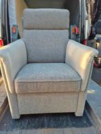 Nette leunstoel met verstelbare zitkussen, Huis en Inrichting, Fauteuils, Ophalen, 75 tot 100 cm, Zo goed als nieuw, Stof