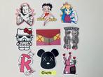 Stickers Marilyn Monroe Betty Boop Peach Princess Kaws, Ophalen of Verzenden, Nieuw, Overige typen