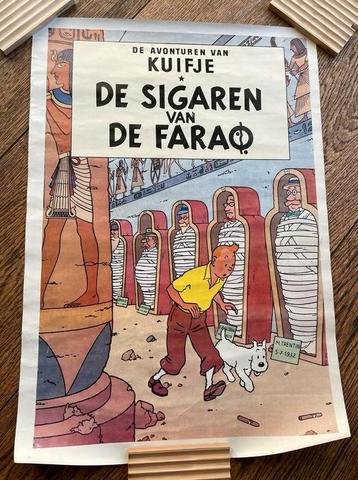 Kuifje - De Sigaren van de Farao - Poster beschikbaar voor biedingen