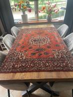 Perzisch tafelkleed, Rood, Gebruikt, 100 tot 150 cm, Vintage