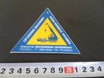 sticker opleiding machinist voor mobiele kranen SWB den haag, Ophalen, Zo goed als nieuw, Bedrijf of Vereniging