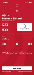 Ajax-Fortuna Sittard, Tickets en Kaartjes