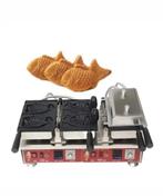 Wafelijzer - Taiyaki / Visvorm - Draaibaar - Digitaal NIEUW, Huis en Inrichting, Keuken | Keukenbenodigdheden, Nieuw, Ophalen of Verzenden