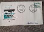 Groenland 1971 First Day Cover, Postzegels en Munten, Postzegels | Eerstedagenveloppen, Ophalen of Verzenden