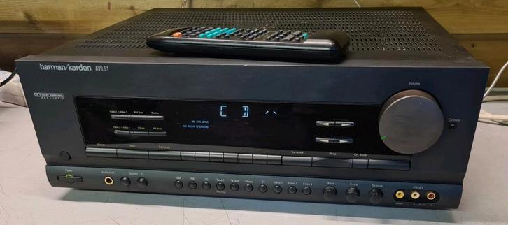 Harman kardon avr-51 home cinema receiver ,afstandsbediening, Audio, Tv en Foto, Home Cinema-sets, 5.1-systeem, 70 watt of meer