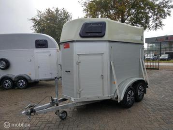 Zeer mooie Aluminium Blomert Isi Blitz PONYTRAILER. beschikbaar voor biedingen