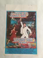 SATURDAY NIGHT FEVER   Filmposter  36-54 cm  USED, Verzamelen, Ophalen of Verzenden, Gebruikt, Deurposter of groter, Film en Tv