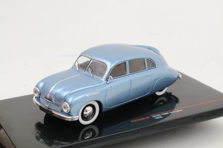 1:43  Tatra T600 Tatraplan 1950  -  IXO, Hobby en Vrije tijd, Modelauto's | 1:43, Nieuw, Auto, Overige merken, Ophalen of Verzenden