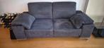 Antraciet bankstel met 2 fauteuils van Montel, Ophalen, Gebruikt, Metaal, Modern