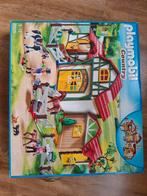 Playmobil Manege met Poetsplaats + 4 Extra Stallen, Ophalen of Verzenden, Zo goed als nieuw, Complete set