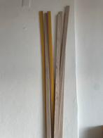 DecoMode plakplint Rome - Zelfklevend - 240cm - 24x5mm, Doe-het-zelf en Verbouw, Plinten en Afwerking, Overige materialen, Gebruikt