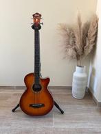 Ibanez AEB8E-BK elektrisch-akoestische basgitaar sunburst, Ophalen, Zo goed als nieuw, Akoestisch