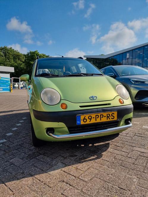 Daewoo Matiz 1.0 2004 Groen, Auto's, Daewoo, Particulier, Matiz, ABS, Airbags, Bluetooth, Centrale vergrendeling, Dakrails, Elektrische ramen