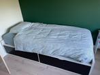 Ikea bed Flaxa 90 x 200, Huis en Inrichting, Slaapkamer | Bedden, 90 cm, Ophalen of Verzenden, Eenpersoons, Zo goed als nieuw