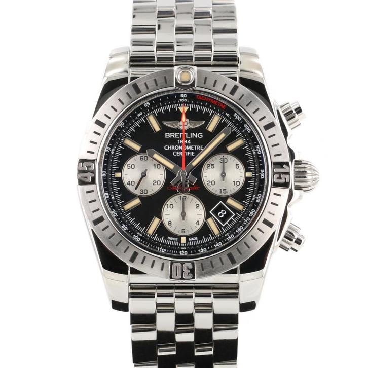 Breitling Chronomat Airborne 44 (Zeer goed/ 2016), Sieraden, Tassen en Uiterlijk, Horloges | Heren, Zo goed als nieuw, Polshorloge