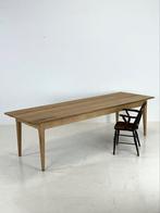 Eettafel boeren eiken Frans groot