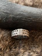 Zilveren Buddha to Buddha ring Julius maat 19., Sieraden, Tassen en Uiterlijk, Ringen, 19 tot 20, Ophalen of Verzenden, Zo goed als nieuw