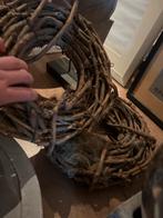 Twee decoratieve kransen, Huis en Inrichting, Woonaccessoires | Kransen, Ophalen of Verzenden, Gebruikt