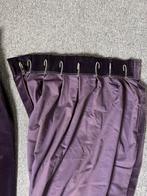 Paarse Velours Gordijnen 2 stuks - Stijlvol en Elegant, Ophalen, Overige kleuren, 200 cm of meer, 50 tot 100 cm