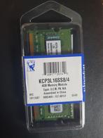 Kingston 4GB DDR (KCP3L16SS8/4), Computers en Software, RAM geheugen, 4 GB, Ophalen of Verzenden, Laptop, Zo goed als nieuw