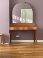 Design kaptafel - walnotenhout, Ophalen, 100 tot 150 cm, Zo goed als nieuw, 150 tot 200 cm