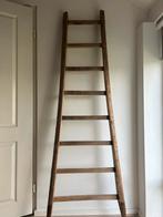 Landelijke inrichting houten decoratie ladder, Huis en Inrichting, Woonaccessoires | Overige, Zo goed als nieuw, Ophalen