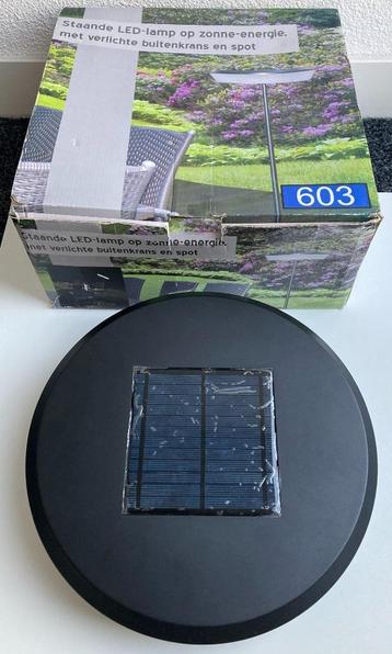 Staande LED lamp/vloerlamp|AHG CPL2068, zonne energie, 1.25m beschikbaar voor biedingen