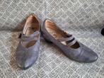 Chique Think! grijsblauw leren damespump mt.37, Kleding | Dames, Schoenen, Pumps, Blauw, Think!, Ophalen of Verzenden