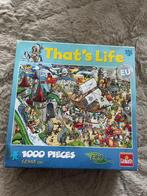 Puzzel  thats life, Hobby en Vrije tijd, Denksport en Puzzels, Ophalen, 500 t/m 1500 stukjes, Gebruikt