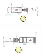 HIGO Connector/Signal kabels 3-Pins M-F / M-M / F-F, Motoren, Tuning en Styling, Ophalen of Verzenden