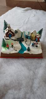 Kerstdorp op boek - Sfeervolle decoratie, Diversen, Kerst, Ophalen