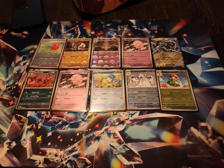 Pokemon Black Bolt - Pokeball en Masterball, Hobby en Vrije tijd, Verzamelkaartspellen | Pokémon, Zo goed als nieuw, Meerdere kaarten