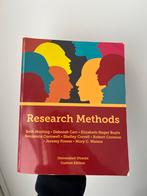 Research Methods - Universiteit Utrecht, Ophalen of Verzenden, Zo goed als nieuw, Niet van toepassing, Diverse auteurs