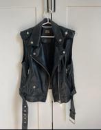 Leren gilet The sting, Ophalen of Verzenden, Zo goed als nieuw, Zwart