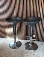 Magis Bombo barkruk, antraciet, Ophalen, Kunststof, 60 tot 90 cm, Zo goed als nieuw