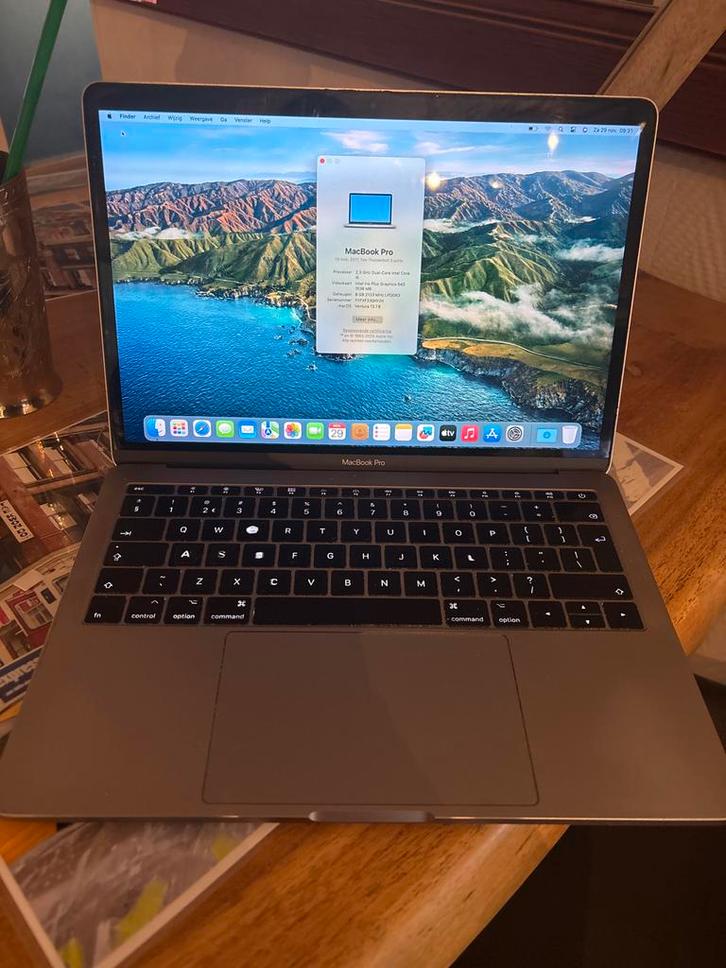 MacBook Pro 13-inch, 2017 - Goede staat!, Computers en Software, Apple Macbooks, Gebruikt, MacBook Pro, 13 inch, 2 tot 3 Ghz, 256 GB