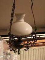 Antieke Hanglamp, Ophalen, Gebruikt, Glas, 50 tot 75 cm