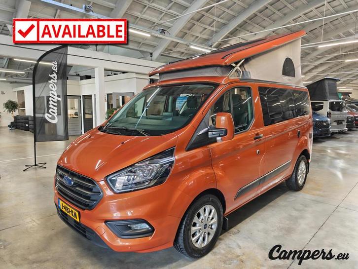 Ford Nugget 2.0 TDCI 130PK AUT WESTFALIA, Caravans en Kamperen, Campers, Bedrijf, tot en met 4, Buscamper of Camperbus, Ford, Diesel
