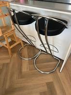 Barkrukken zgan, Huis en Inrichting, Barkrukken, 2 krukken, Ophalen, Zo goed als nieuw, 60 tot 90 cm