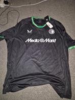 Feyenoord uitshirt 5XL, Kleding | Heren, Grote Maten, Castore, Zwart, Shirt, Ophalen of Verzenden