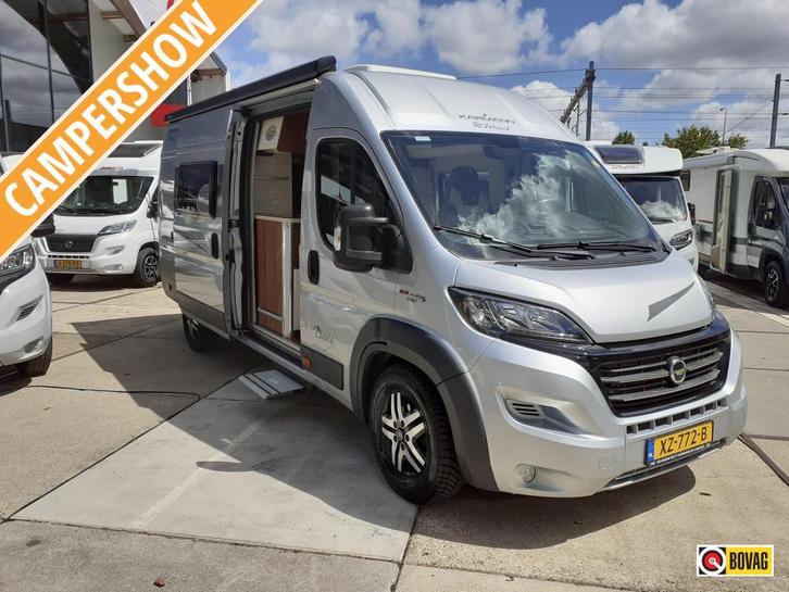 Karmann Davis 620 GLAM Automaat / lengtebedden !!!, Caravans en Kamperen, Campers, Bedrijf, tot en met 2, Buscamper of Camperbus