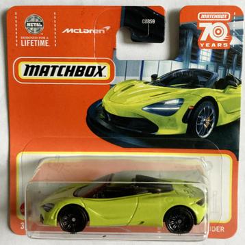 Matchbox: Diecast Collection: McLaren 720 Spider beschikbaar voor biedingen