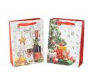 Luxe Cadeau tassen papier - set van 2  - 42cm, Diversen, Kerst, Ophalen of Verzenden, Nieuw
