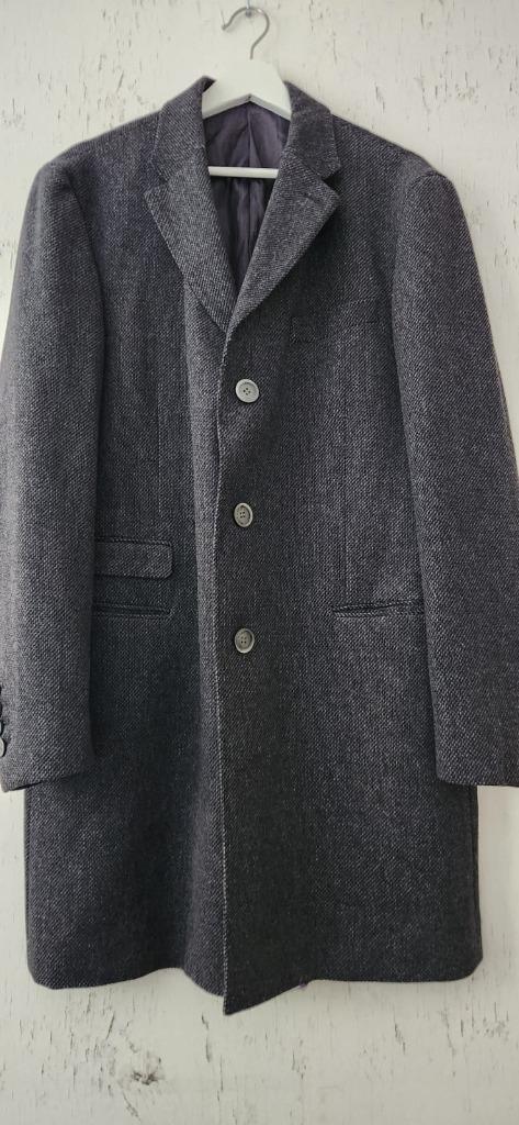 Gray Classic Men’s Coat, Kleding | Heren, Jassen | Winter, Zo goed als nieuw, Grijs, Ophalen