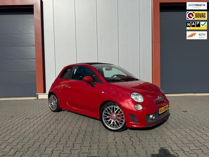 Fiat 500 C 1.4 T-Jet Abarth 595 C Turismo Cabrio, Auto's, Fiat, Bedrijf, Te koop, 500C, ABS, Airbags, Airconditioning, Centrale vergrendeling